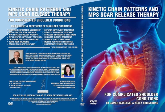 Kinetic Chain Patterns And MPS Scar Therapy For Complicated Shoulder Conditions (DVD)